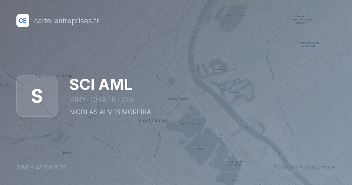 SCI AML — 481080026 — fiche entreprise