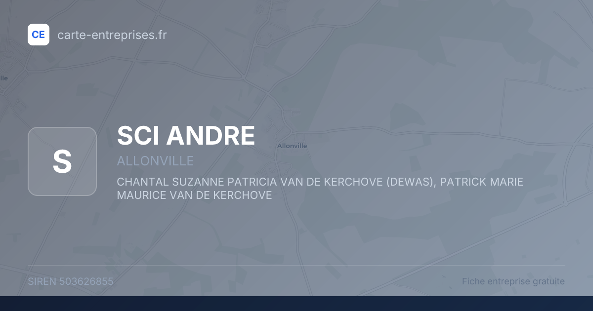 SCI ANDRE — 503626855 — fiche entreprise