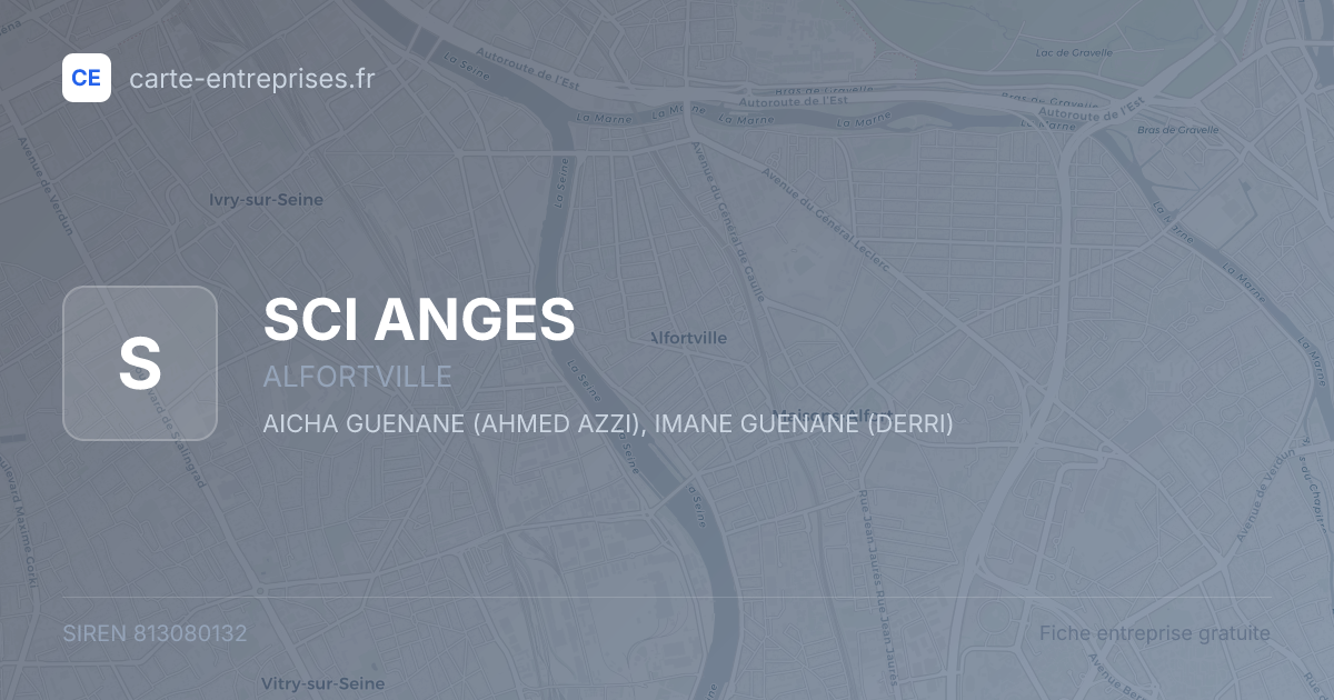 SCI ANGES — 813080132 — fiche entreprise