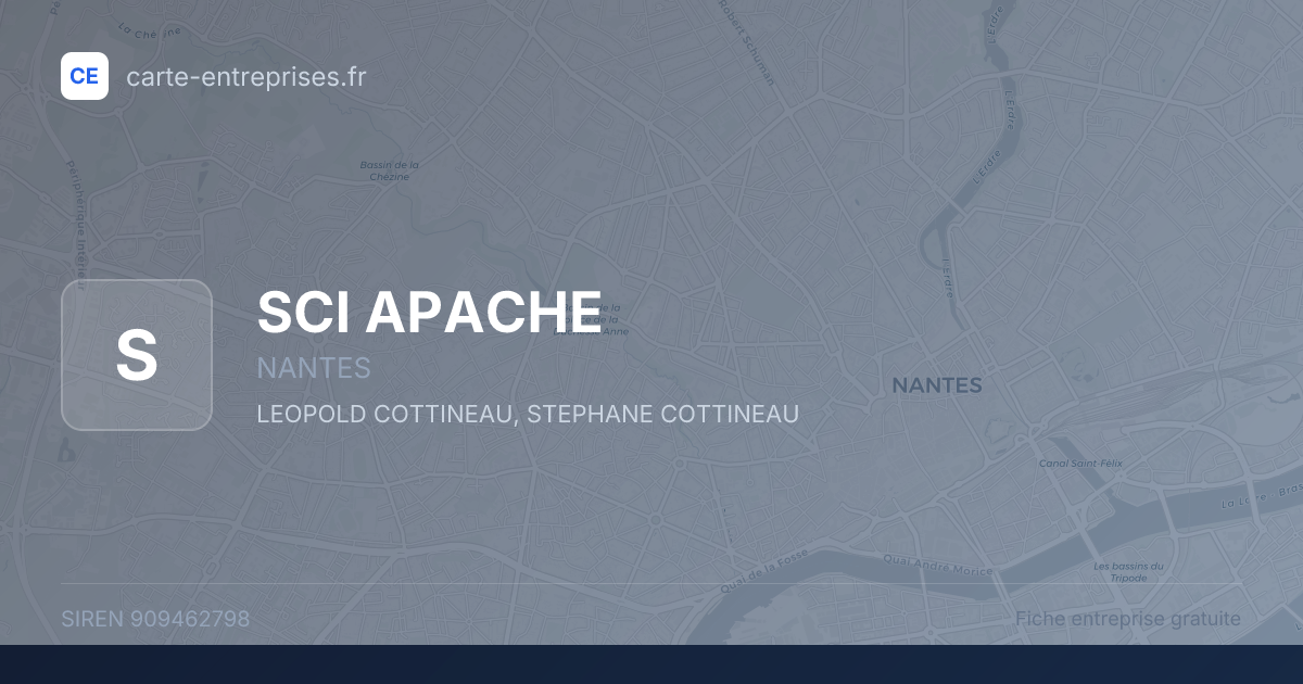 SCI APACHE — 909462798 — fiche entreprise