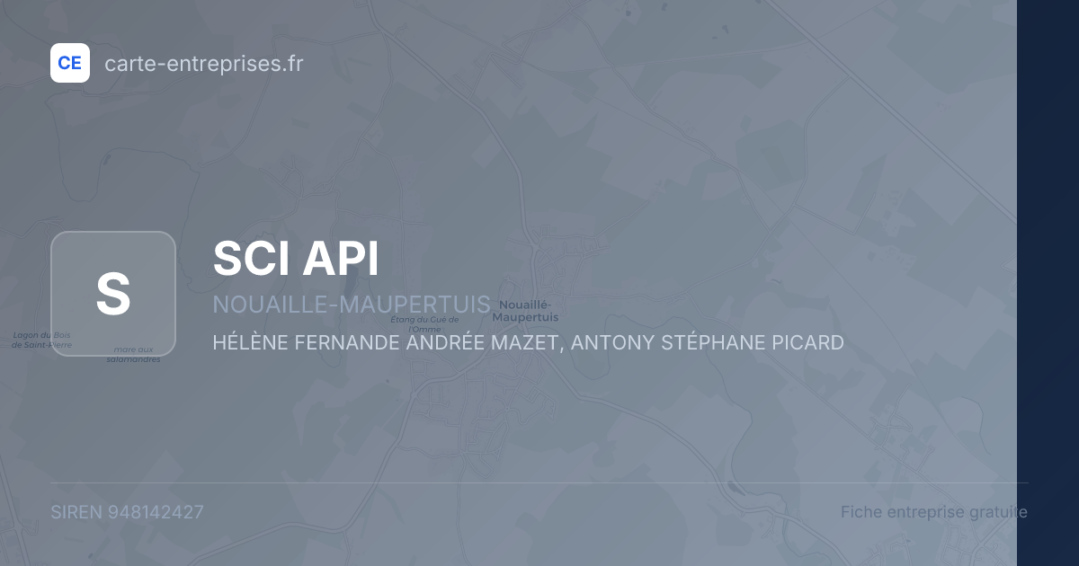 SCI API — 948142427 — fiche entreprise