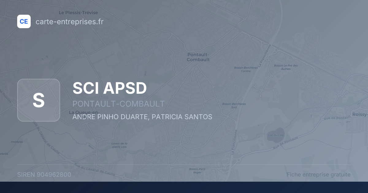 SCI APSD — 904962800 — fiche entreprise
