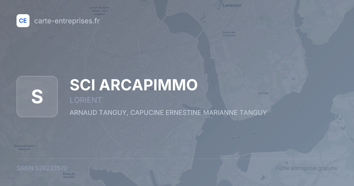SCI ARCAPIMMO — 528233570 — fiche entreprise