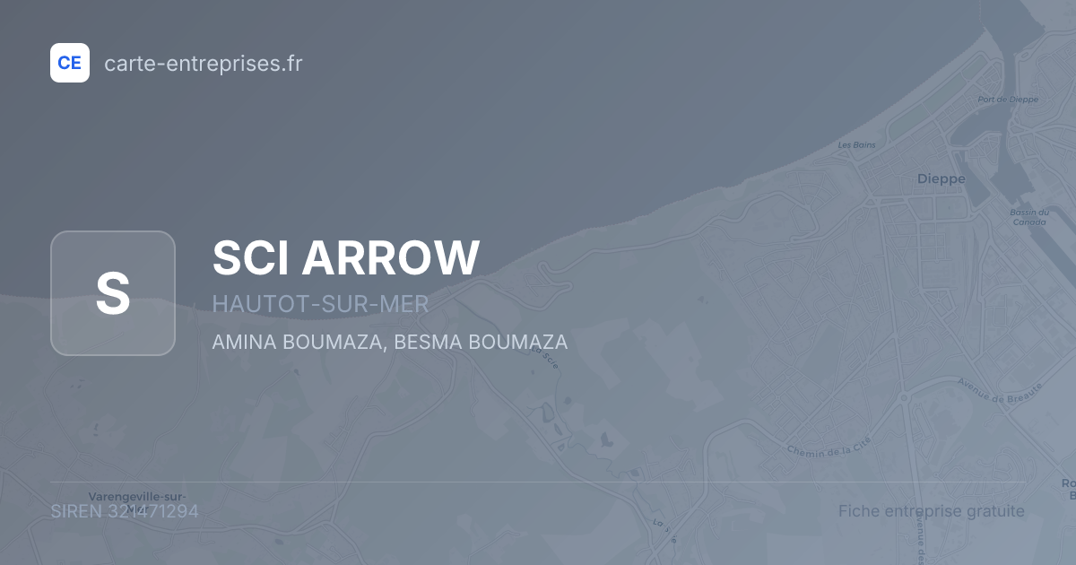 SCI ARROW — 321471294 — fiche entreprise