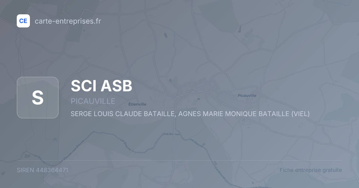 SCI ASB — 448364471 — fiche entreprise