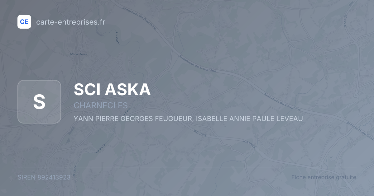 SCI ASKA — 892413923 — fiche entreprise