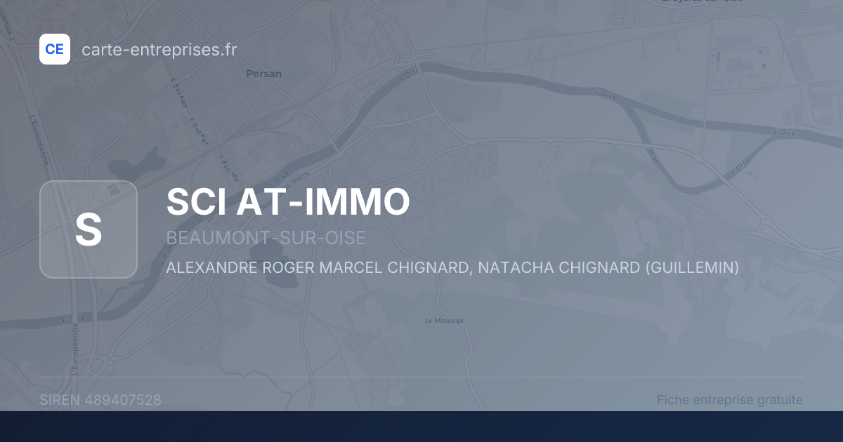 SCI AT-IMMO — 489407528 — fiche entreprise