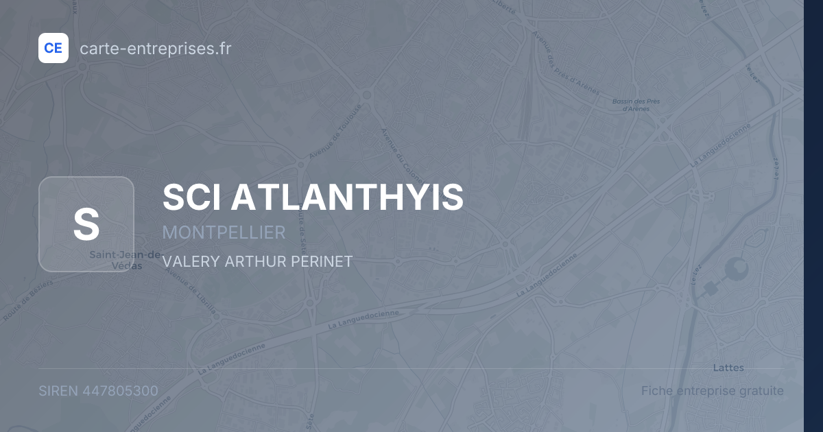 SCI ATLANTHYIS — 447805300 — fiche entreprise