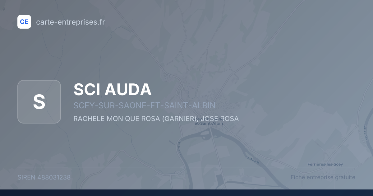 SCI AUDA — 488031238 — fiche entreprise