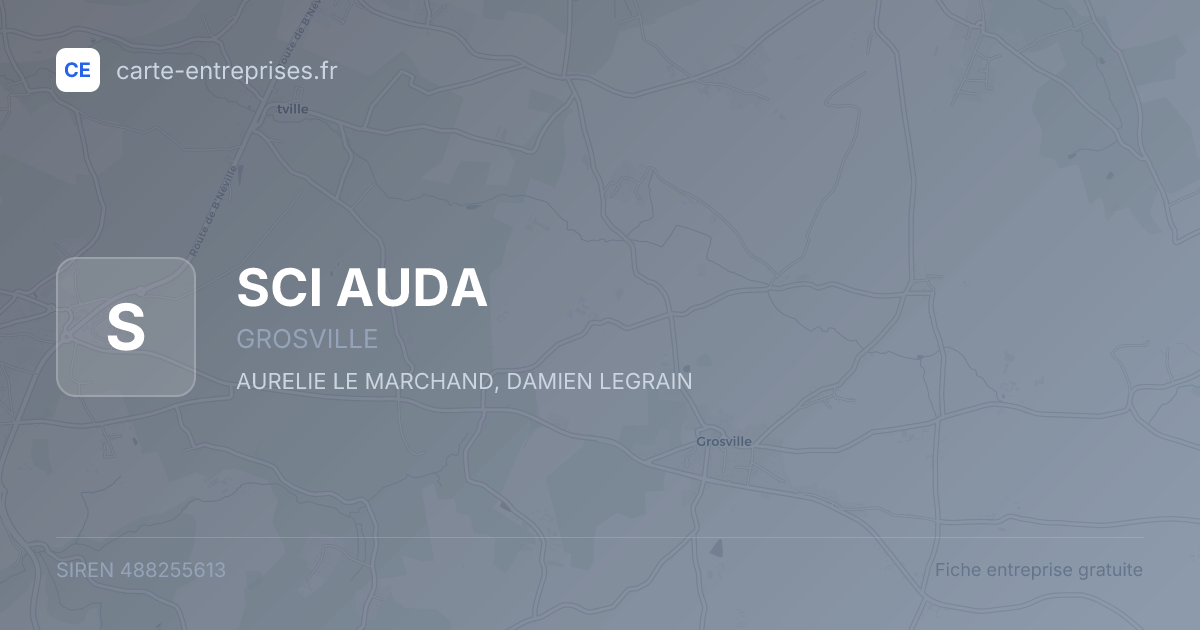 SCI AUDA — 488255613 — fiche entreprise