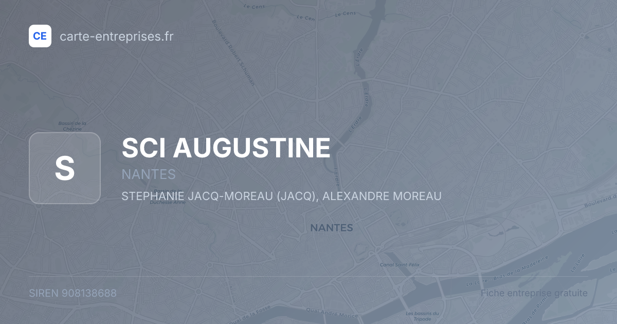 SCI AUGUSTINE — 908138688 — fiche entreprise