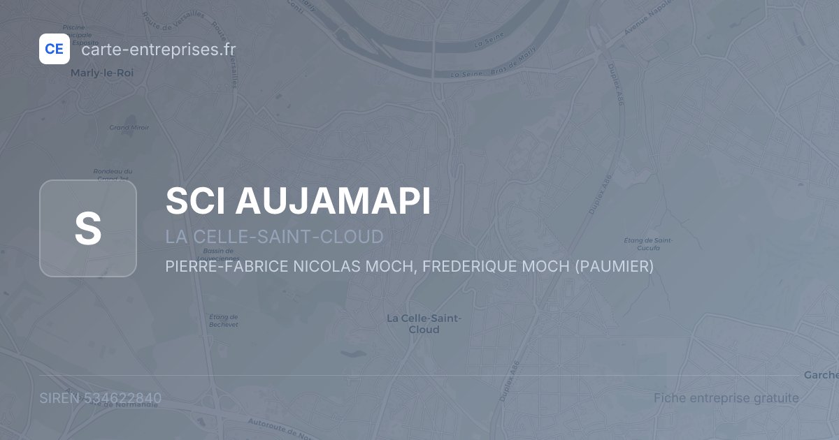 SCI AUJAMAPI — 534622840 — fiche entreprise