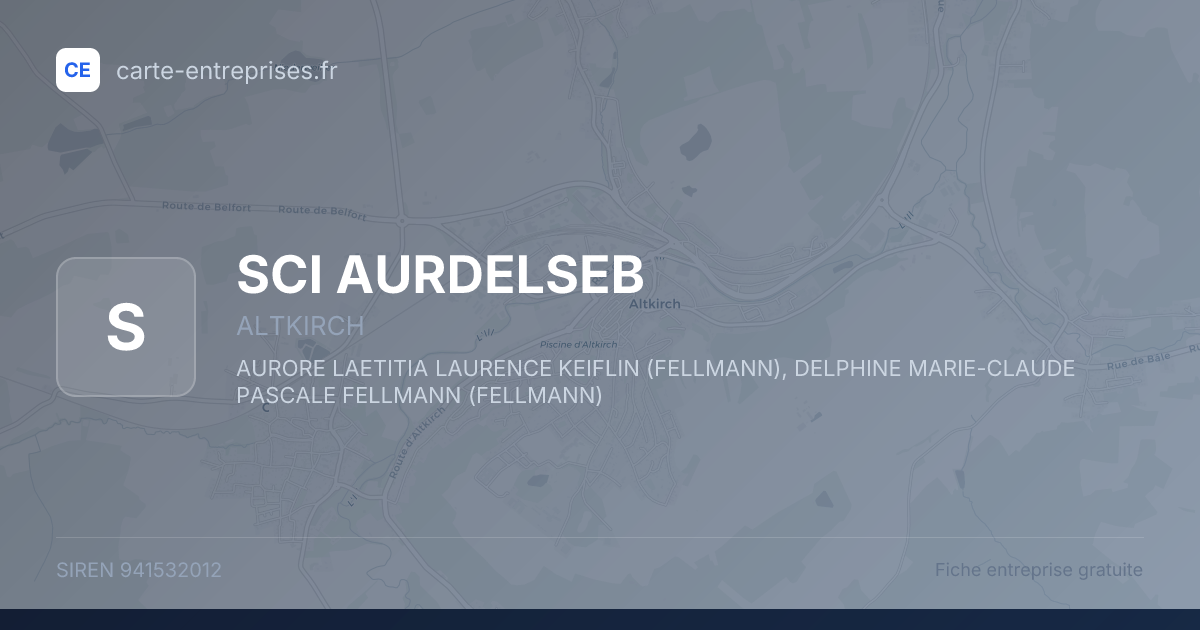 SCI AURDELSEB — 941532012 — fiche entreprise