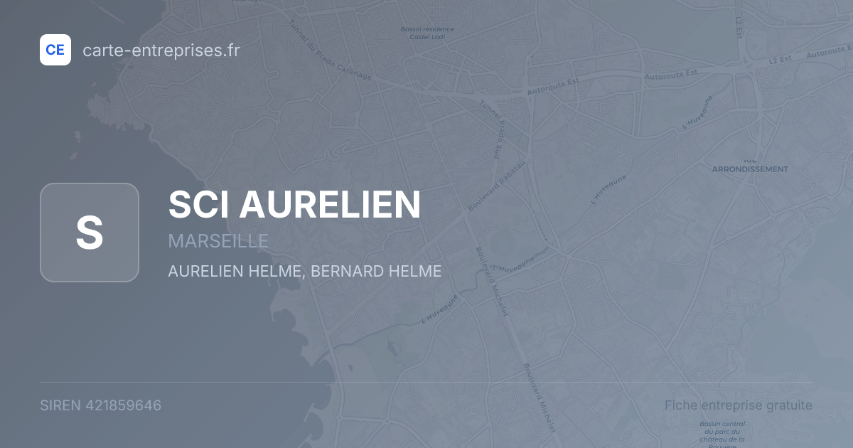 SCI AURELIEN — 421859646 — fiche entreprise
