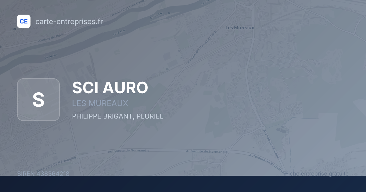 SCI AURO — 438364218 — fiche entreprise