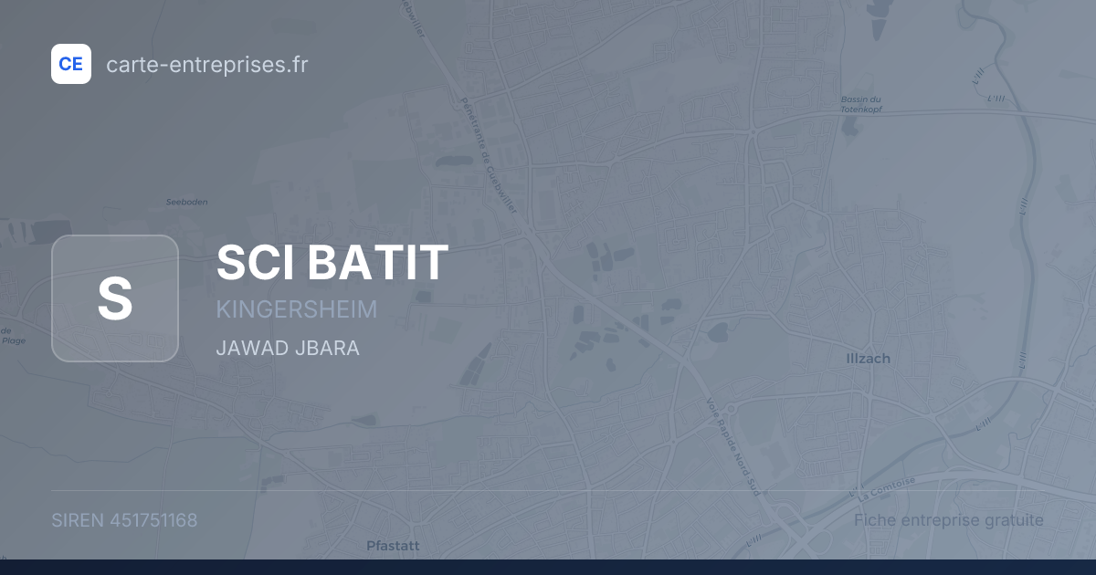 SCI BATIT — 451751168 — fiche entreprise