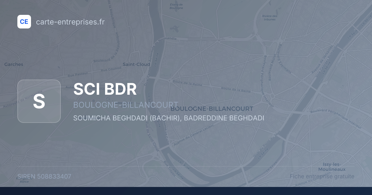 SCI BDR — 508833407 — fiche entreprise