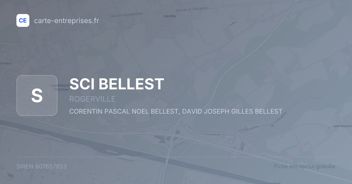 SCI BELLEST — 807657853 — fiche entreprise