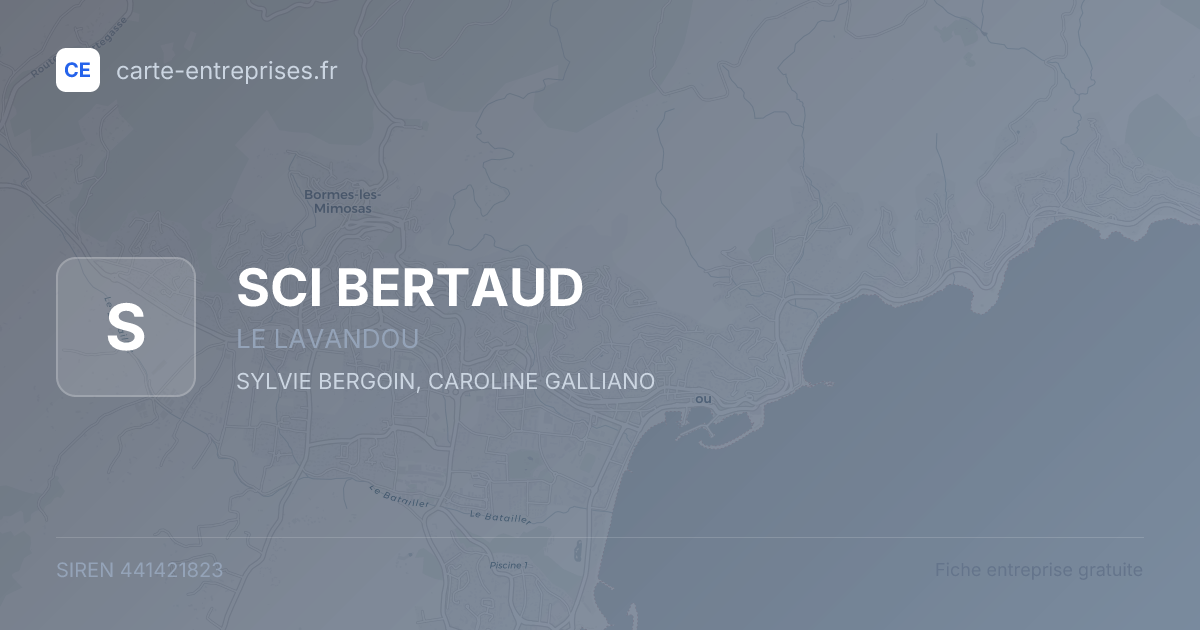 SCI BERTAUD — 441421823 — fiche entreprise