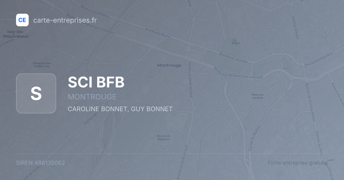 SCI BFB — 488135062 — fiche entreprise
