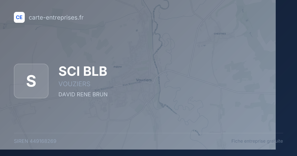 SCI BLB — 449168269 — fiche entreprise