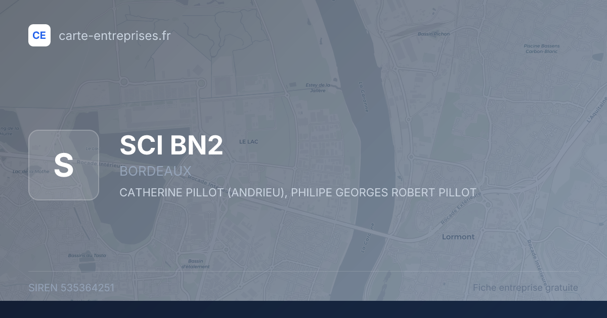 SCI BN2 — 535364251 — fiche entreprise