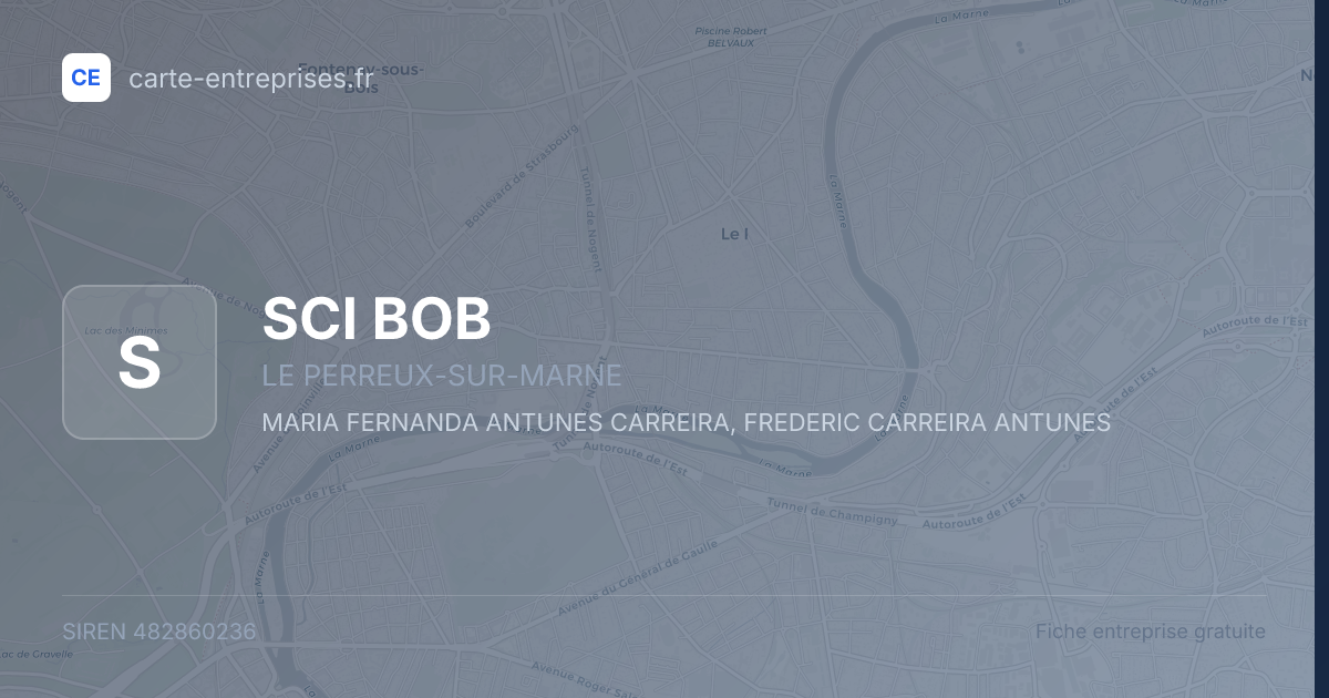 SCI BOB — 482860236 — fiche entreprise