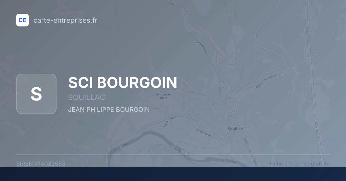 SCI BOURGOIN — 414032565 — fiche entreprise