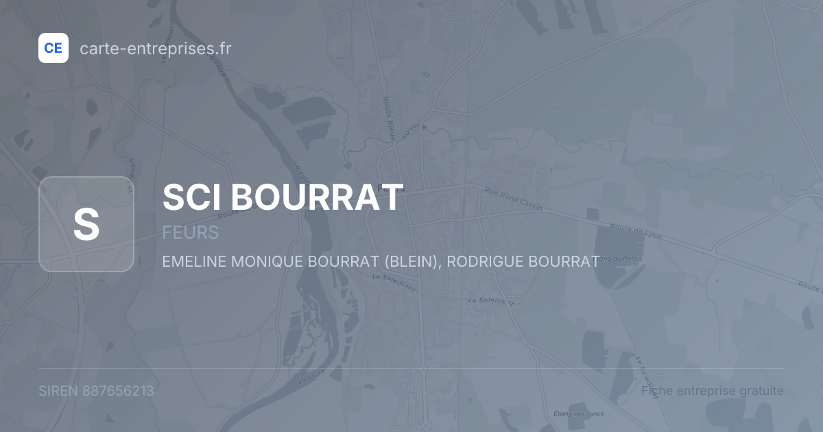 SCI BOURRAT — 887656213 — fiche entreprise