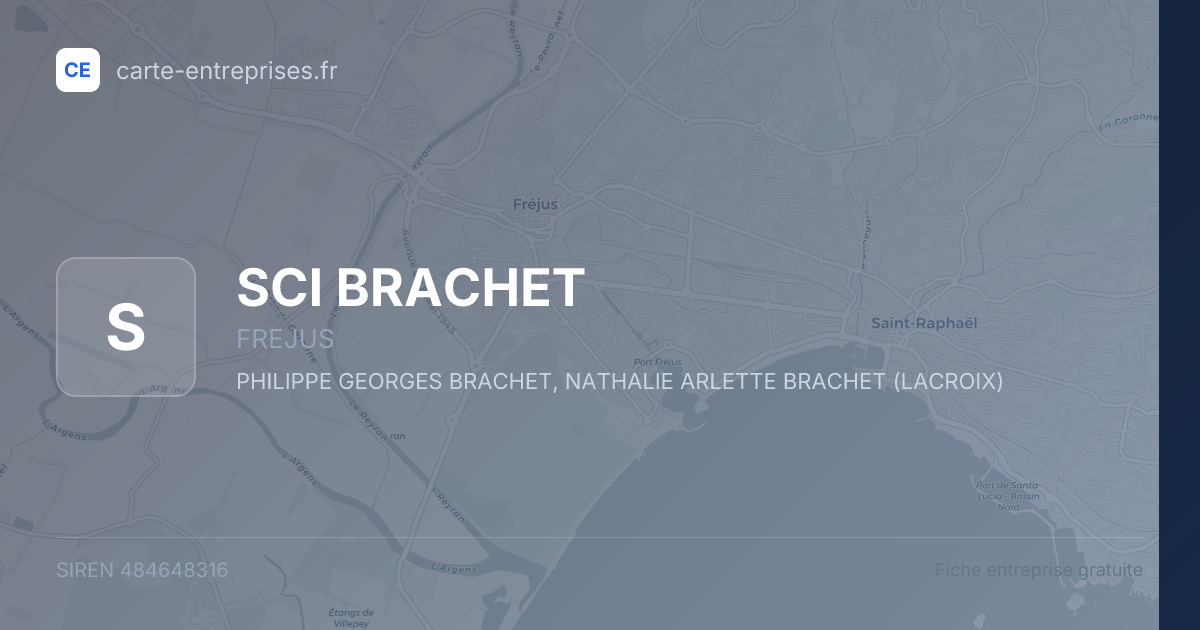 SCI BRACHET — 484648316 — fiche entreprise