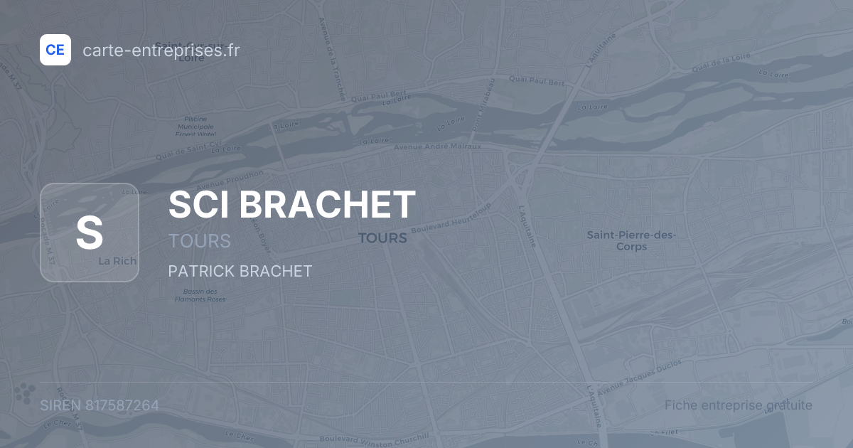 SCI BRACHET — 817587264 — fiche entreprise