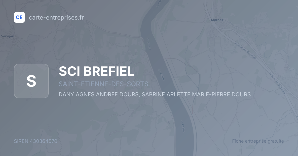 SCI BREFIEL — 430364570 — fiche entreprise