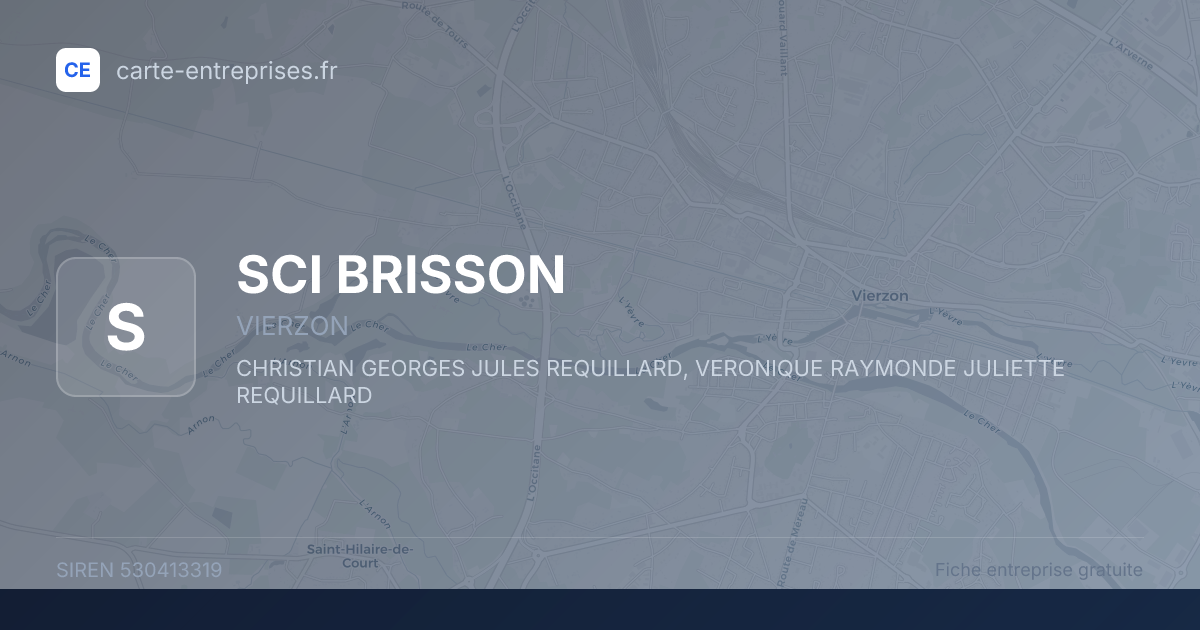 SCI BRISSON — 530413319 — fiche entreprise
