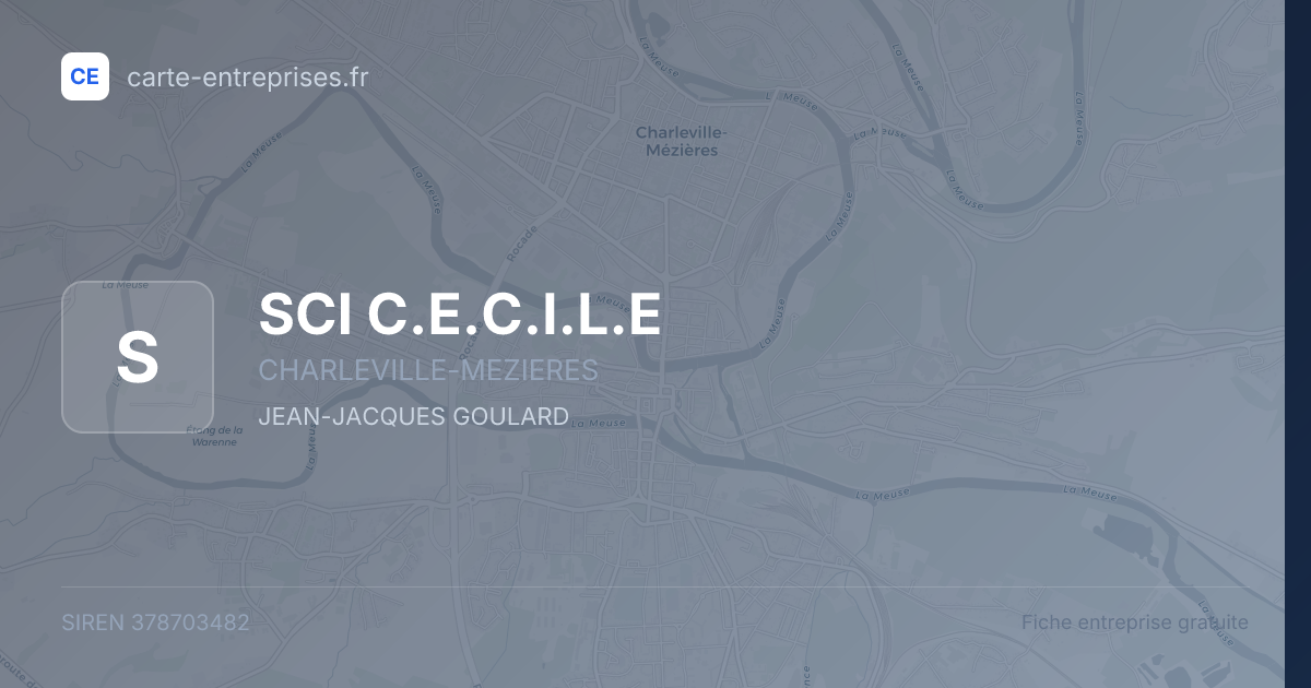 SCI C.E.C.I.L.E — 378703482 — fiche entreprise