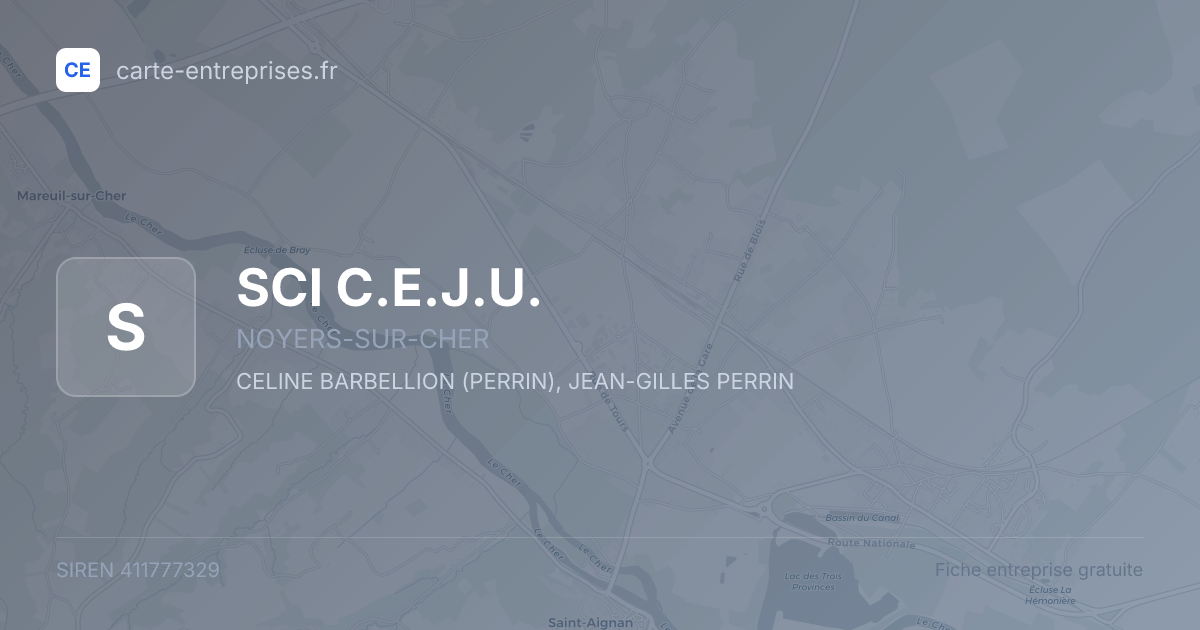 SCI C.E.J.U. — 411777329 — fiche entreprise