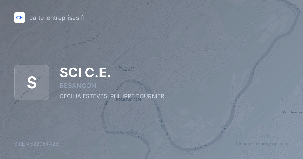 SCI C.E. — 522054428 — fiche entreprise