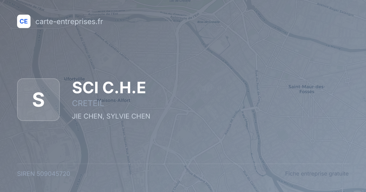 SCI C.H.E — 509045720 — fiche entreprise