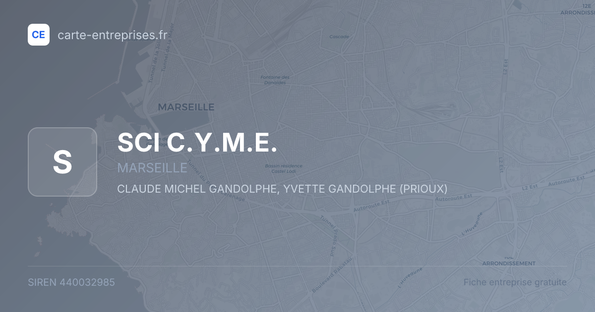 SCI C.Y.M.E. — 440032985 — fiche entreprise