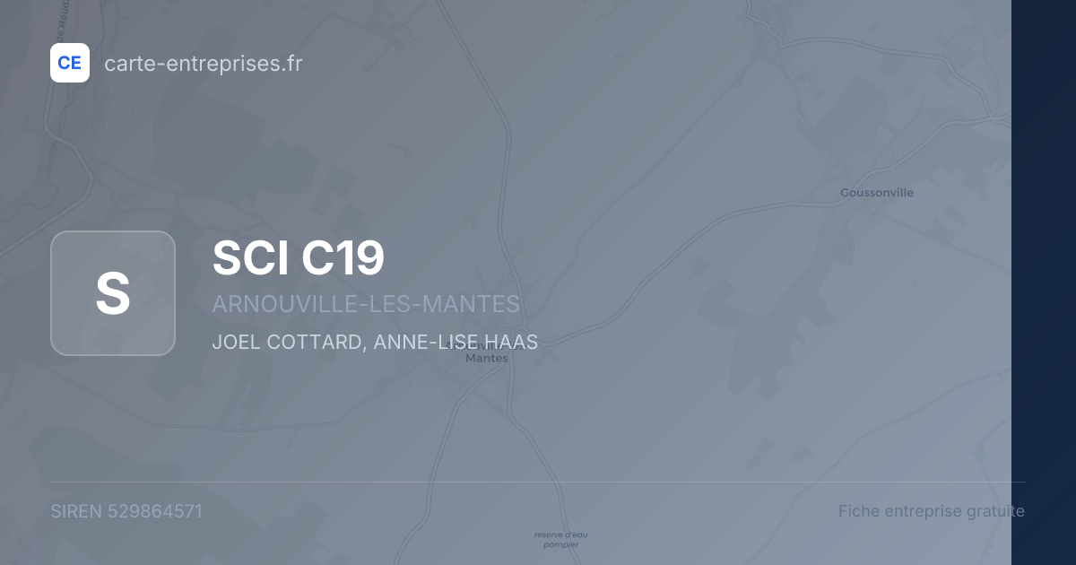 SCI C19 — 529864571 — fiche entreprise