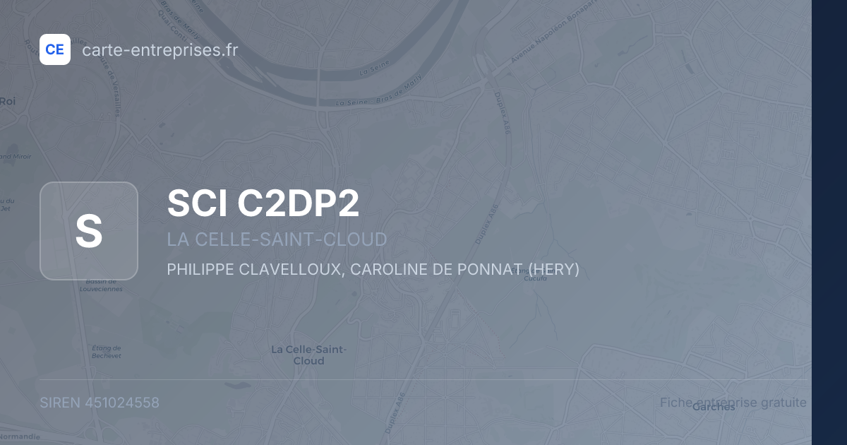 SCI C2DP2 — 451024558 — fiche entreprise