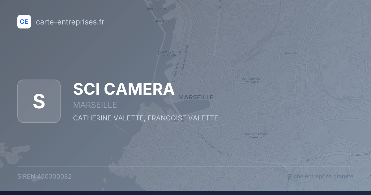 SCI CAMERA — 450300082 — fiche entreprise