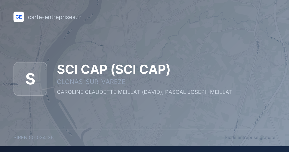 SCI CAP — 501034136 — fiche entreprise