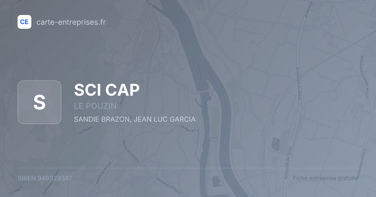 SCI CAP — 949329387 — fiche entreprise