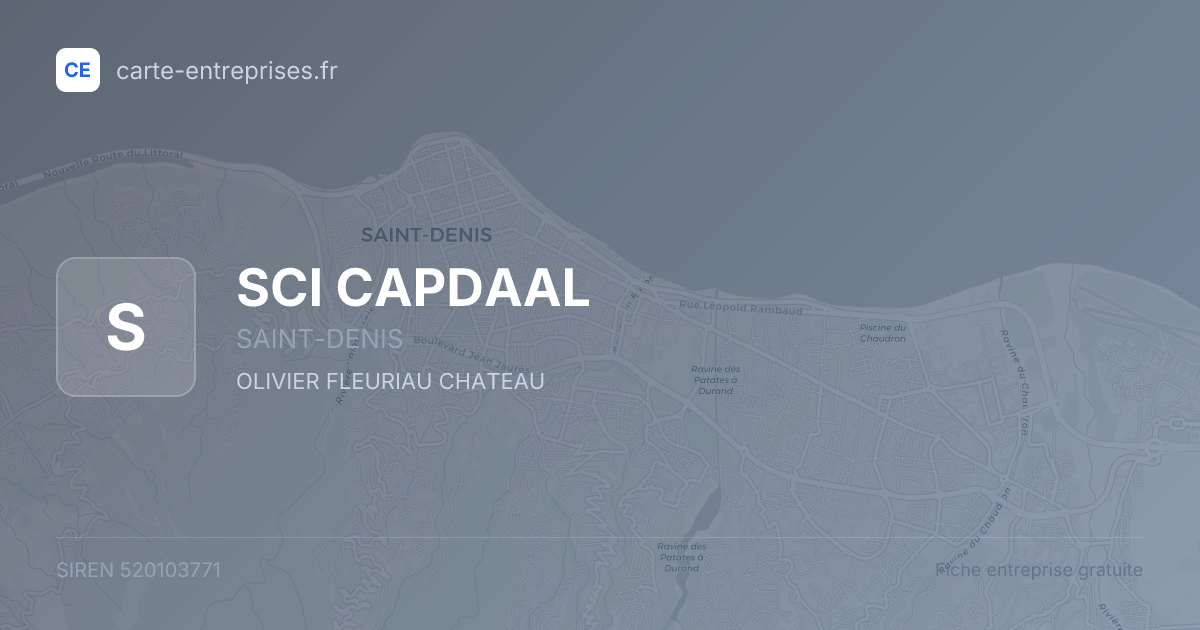 SCI   CAPDAAL — 520103771 — fiche entreprise