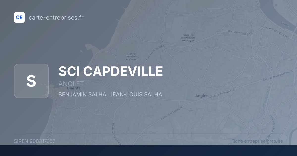 SCI CAPDEVILLE — 908317357 — fiche entreprise