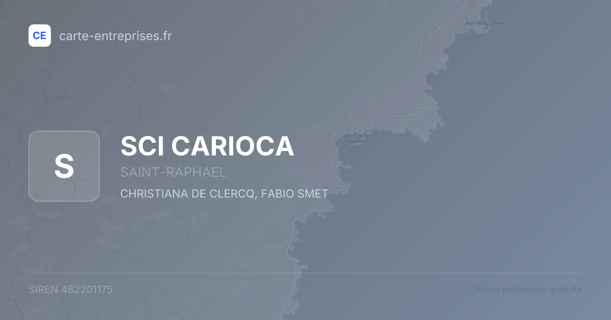 SCI CARIOCA — 482201175 — fiche entreprise