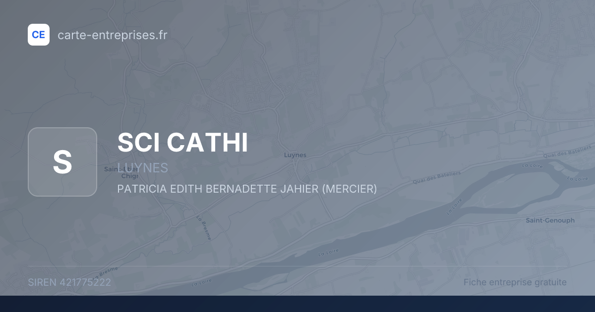 SCI CATHI — 421775222 — fiche entreprise