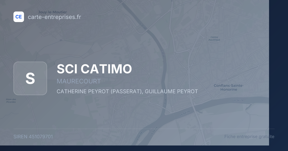 SCI CATIMO — 451079701 — fiche entreprise