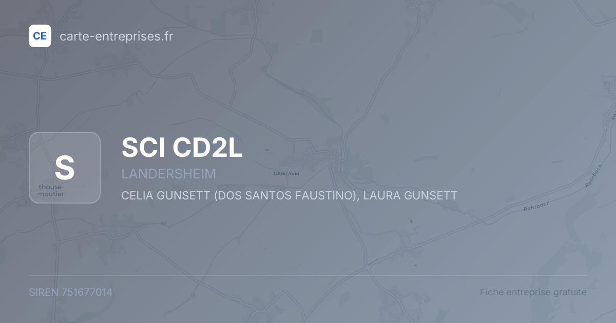 SCI CD2L — 751677014 — fiche entreprise