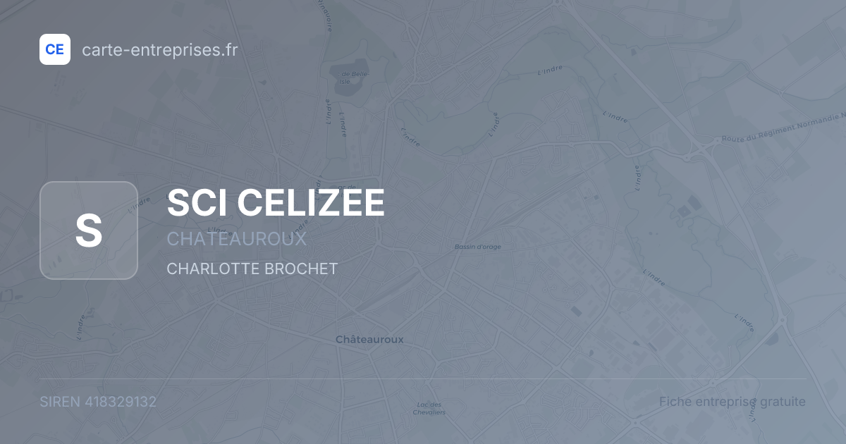 SCI CELIZEE — 418329132 — fiche entreprise